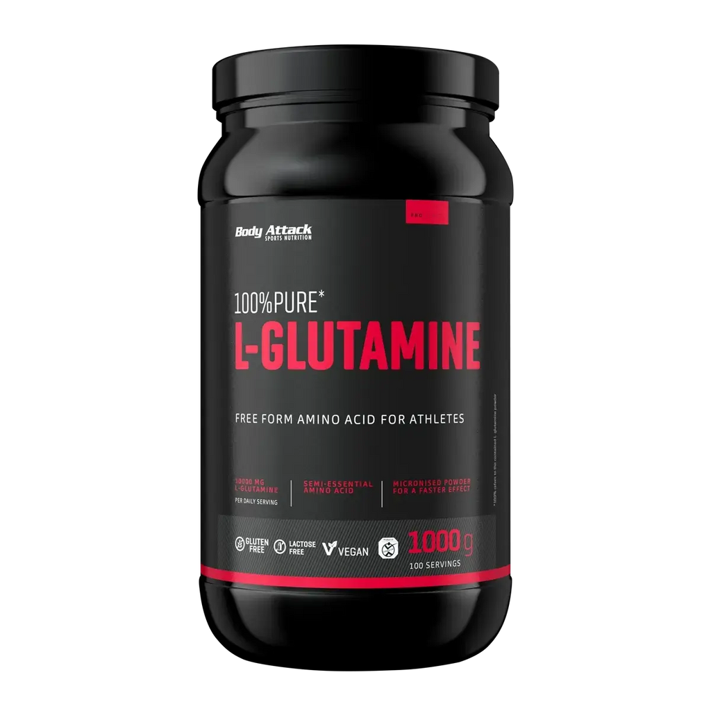 100% tīrs L-glutamīns 1000g