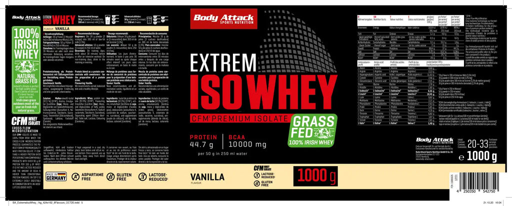 Extreme Iso Whey 1000g